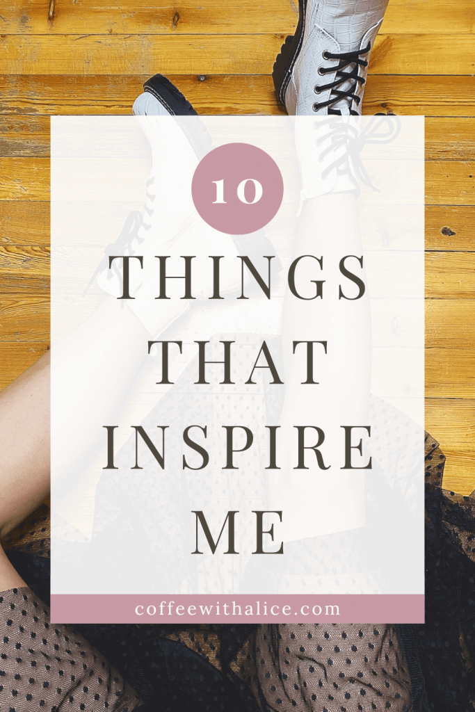 In this personal lifestyle post, I share the things that inspire me, including nature, music, journaling, and simple daily joys.