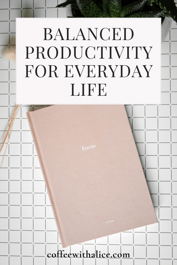 if you want realistic tips for getting things done while protecting your energy, here are tips for balanced productivity for everyday life.